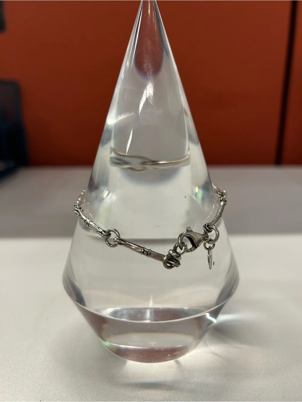 Silpada Sterling Silver Bamboo Link Bracelet
